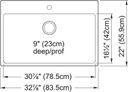 Brookmore Drop In Sink - view 2