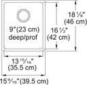 Brookmore Undermount Sink - view 2