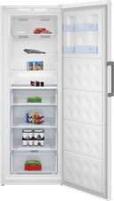 28" White Upright Freezer view 4