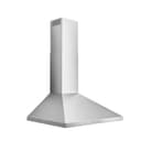 30-Inch Convertible Wall-Mount Pyramidal Chimney Range Hood, 450 Max CFM view 8