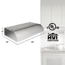 30Inch 4Way Convertible UnderCabinet Range Hood, 270 Max CFM, Stainless Steel view 5