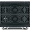 30" Smart Slide-In, Front-Control, Dual-Fuel Range with Warming Drawer view 6