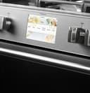 CAFÉ™ 30" Smart Slide-In, Front-Control, Dual-Fuel, Double-Oven Range with Convection in Platinum Glass view 22