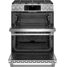 CAFÉ™ 30" Smart Slide-In, Front-Control, Dual-Fuel, Double-Oven Range with Convection view 16