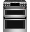 CAFÉ™ 30" Smart Slide-In, Front-Control, Dual-Fuel, Double-Oven Range with Convection view 30