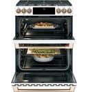 CAFÉ™ 30" Smart Slide-In, Front-Control, Dual-Fuel, Double-Oven Range with Convection view 30