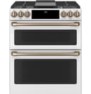 CAFÉ™ 30" Smart Slide-In, Front-Control, Dual-Fuel, Double-Oven Range with Convection view 28