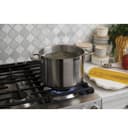 GE Series 30" Slide-In Front Control Dual-Fuel Range with Warming Drawer view 12