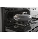 GE Series 30" Slide-In Front Control Dual-Fuel Double Oven with Convection Range view 15