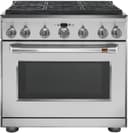 36" Dual-Fuel Commercial-Style Range with 6 Burners (Natural Gas) view 1