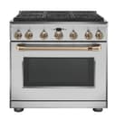 36" Dual-Fuel Commercial-Style Range with 6 Burners (Natural Gas) view 8