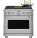 36" Smart Dual-fuel Commercial-style Range With 6 Burners (natural Gas) view 8