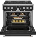 36" Smart Dual-fuel Commercial-style Range With 6 Burners (natural Gas) view 22