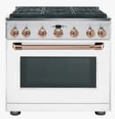 36" Dual-Fuel Commercial-Style Range with 6 Burners (Natural Gas) view 3