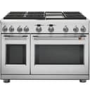 48" Dual-Fuel Commercial-Style Range with 6 Burners and Griddle (Natural Gas) view 1