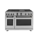 48" Dual-Fuel Commercial-Style Range with 6 Burners and Griddle (Natural Gas) view 10