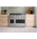 48" Smart Dual-fuel Commercial-style Range With 6 Burners And Griddle (natural Gas) view 28
