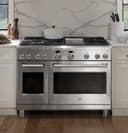 GE Series 48" Dual-Fuel Professional Range with 6 Burners and Griddle (Natural Gas) view 12
