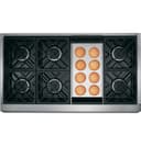 GE Series 48" Dual-Fuel Professional Range with 6 Burners and Griddle (Natural Gas) view 3