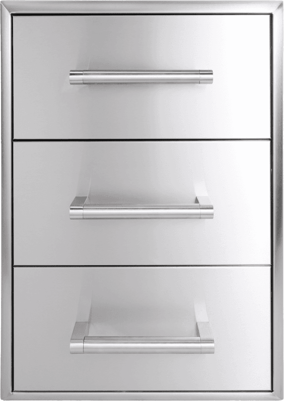 18" Three-drawer Cabinet