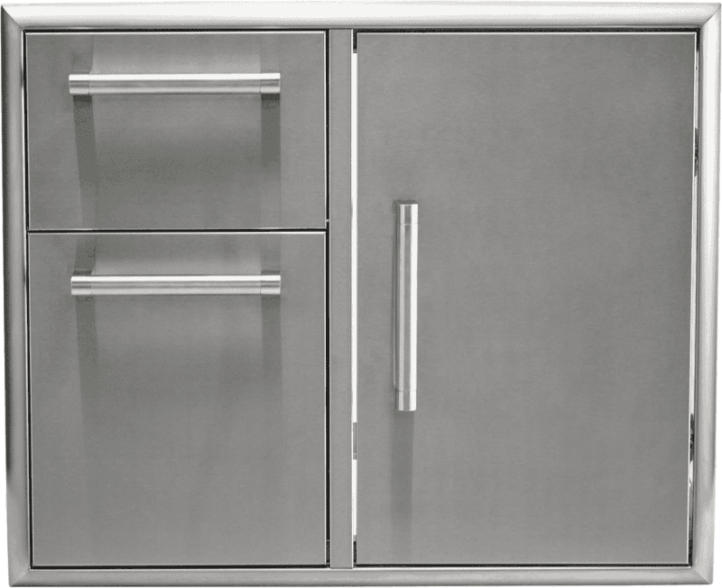 31" Access Door & Double Drawer Combo