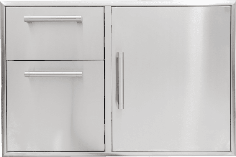 36" Access Door & Double Drawer Combo