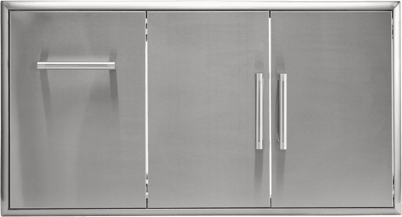 45" Double Access Doors With Roll Out Trash