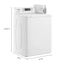 Commercial Top-Load Washer with Factory-Installed Coin Drop and Coin Box view 20