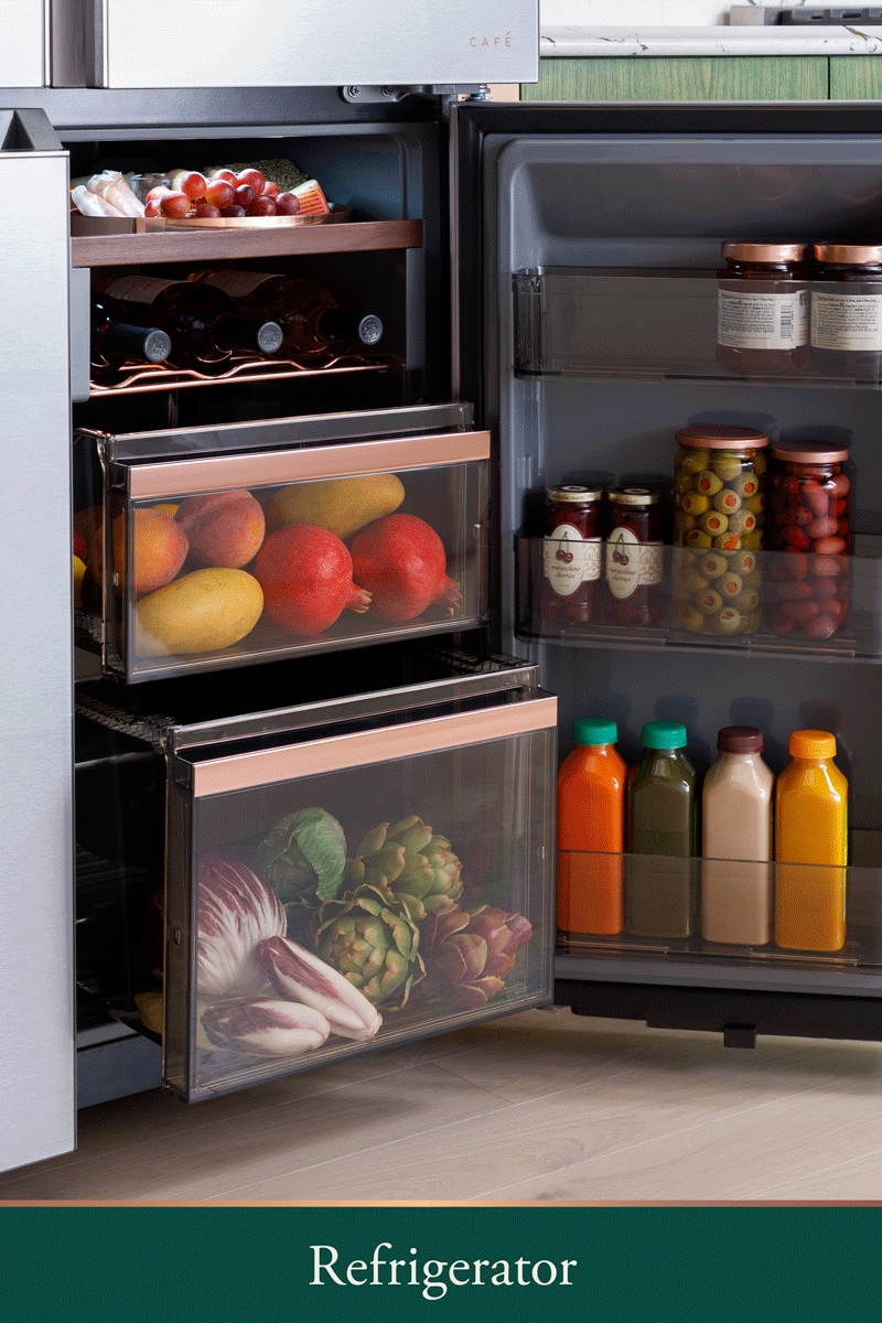 Energy Star® 28.3 Cu. Ft. Smart Quad-door Refrigerator In Platinum Glass With Dual-dispense Autofill Pitcher view 16
