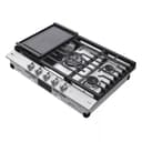 30 Inch Smart Gas Cooktop With Ultraheat™ 22k Btu Dual Burner And Led Knobs view 5