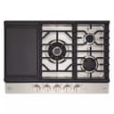 LG STUDIO 30” UltraHeat™ Gas Cooktop with EasyClean® view 10