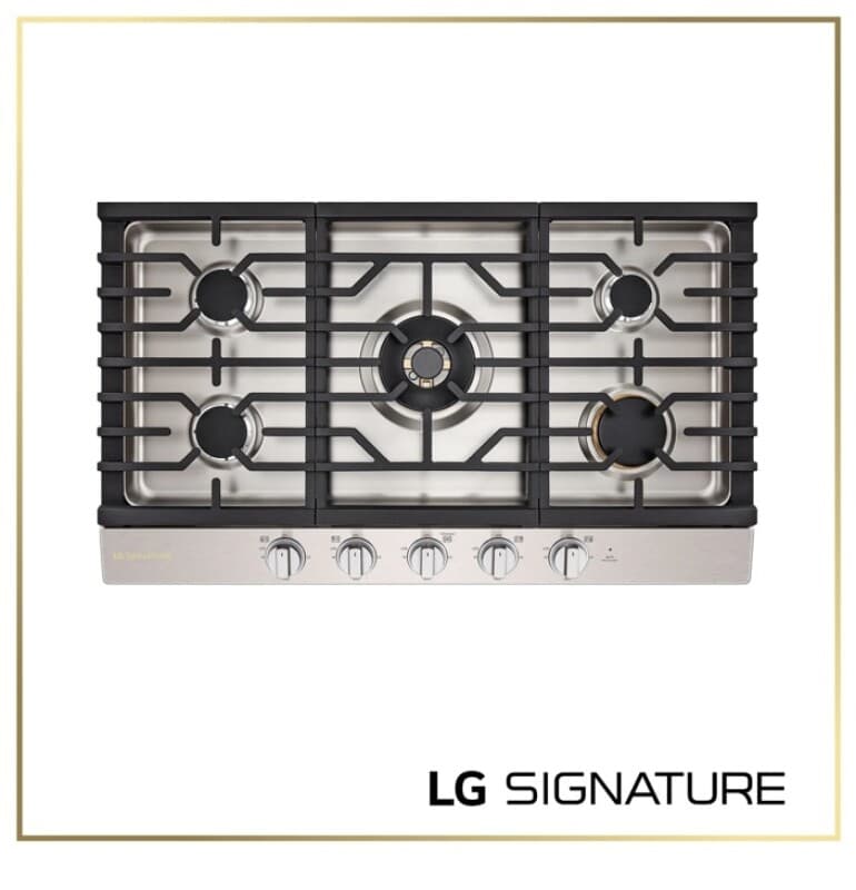 36 Inch Ultraheat™ Gas Cooktop With Easyclean®