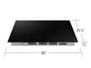Induction Cooktop Anti-Scratch Glass Cooktop | Wi-Fi Sync Burner view 3