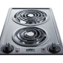 12" Wide 230V 2-Burner Coil Cooktop view 2