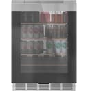 CAFÉ™ Beverage Center in Platinum Glass view 1