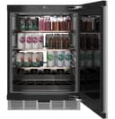 CAFÉ™ Beverage Center in Platinum Glass view 3