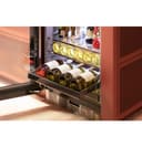 CAFÉ™ Beverage Center in Platinum Glass view 8