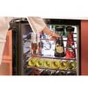 CAFÉ™ Beverage Center in Platinum Glass view 11