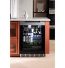 CAFÉ™ Beverage Center in Platinum Glass view 14