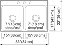 Creemore Drop In Sink - view 3