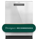 CAFÉ™ CustomFit ENERGY STAR Stainless Interior Smart Dishwasher with Ultra Wash Top Rack and LED Lights, 39 dBA in Platinum Glass view 1