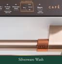 CAFÉ™ CustomFit ENERGY STAR Stainless Interior Smart Dishwasher with Ultra Wash Top Rack and LED Lights, 39 dBA in Platinum Glass view 39