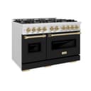 Autograph Edition 48 in. 6.7 cu. ft. Classic Double Oven Dual Fuel Range with 8 Burner Gas Cooktop view 1