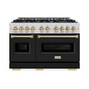 Autograph Edition 48 in. 6.7 cu. ft. Classic Double Oven Dual Fuel Range with 8 Burner Gas Cooktop view 3