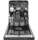 GE Series Stainless Interior Built-In Dishwasher with Hidden Controls view 6