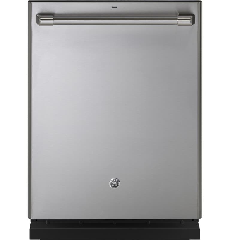GE Series Stainless Interior Built-In Dishwasher with Hidden Controls