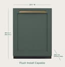 Café Customfit Panel-ready Stainless Interior Smart Dishwasher With Ultra Wash Top Rack And Dual Convection Ultra Dry view 6