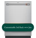 Customfit Energy Star Stainless Interior Smart Dishwasher With Ultra Wash Top Rack And Dual Convection Ultra Dry, 44 Dba view 1