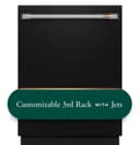 Café Customfit Stainless Interior Smart Dishwasher With Ultra Wash Top Rack And Dual Convection Ultra Dry, 44 Dba view 2