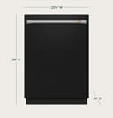 Café Customfit Stainless Interior Smart Dishwasher With Ultra Wash Top Rack And Dual Convection Ultra Dry, 44 Dba view 8